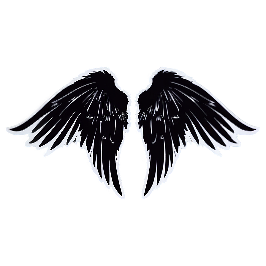 Shadow Angel Wings Graphic PNG 11 PNG with transparent background