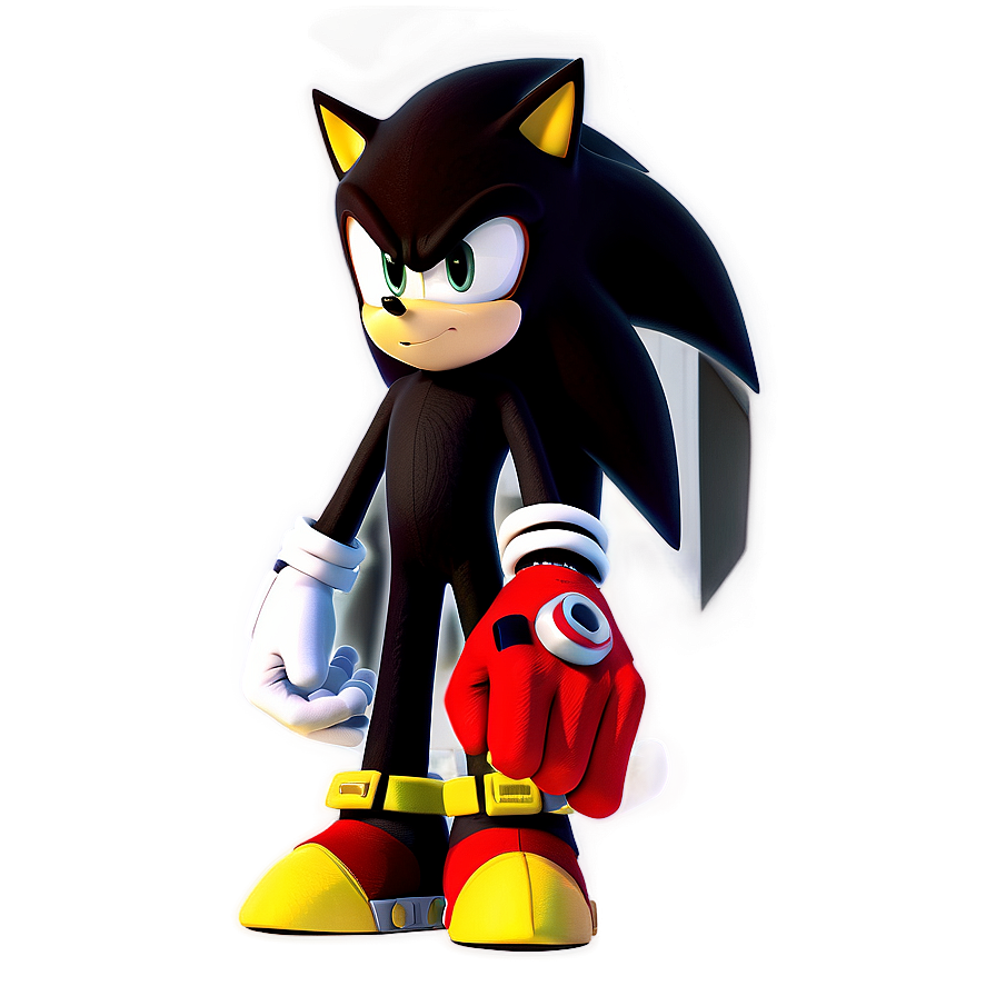 Shadow The Hedgehog Edgy Pose Png 37