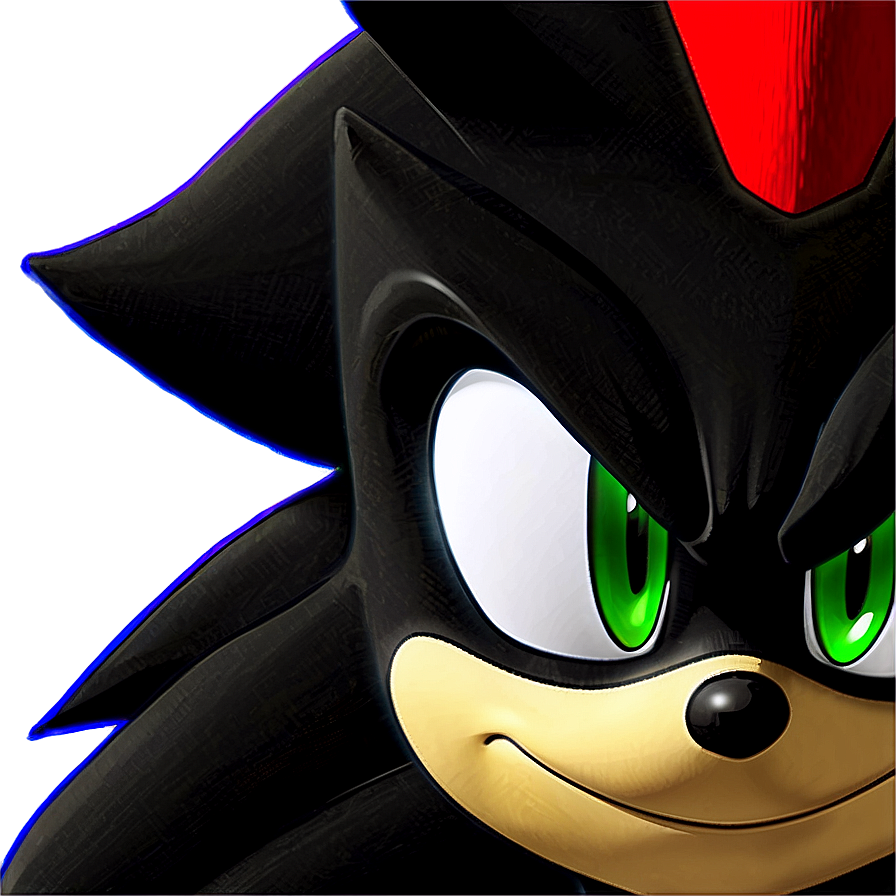 Shadow The Hedgehog Headshot Png 86