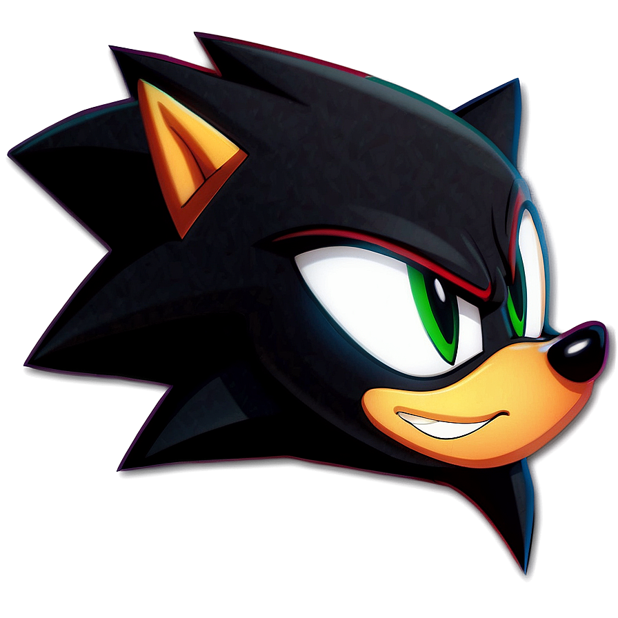 Shadow The Hedgehog Headshot Png Scp47