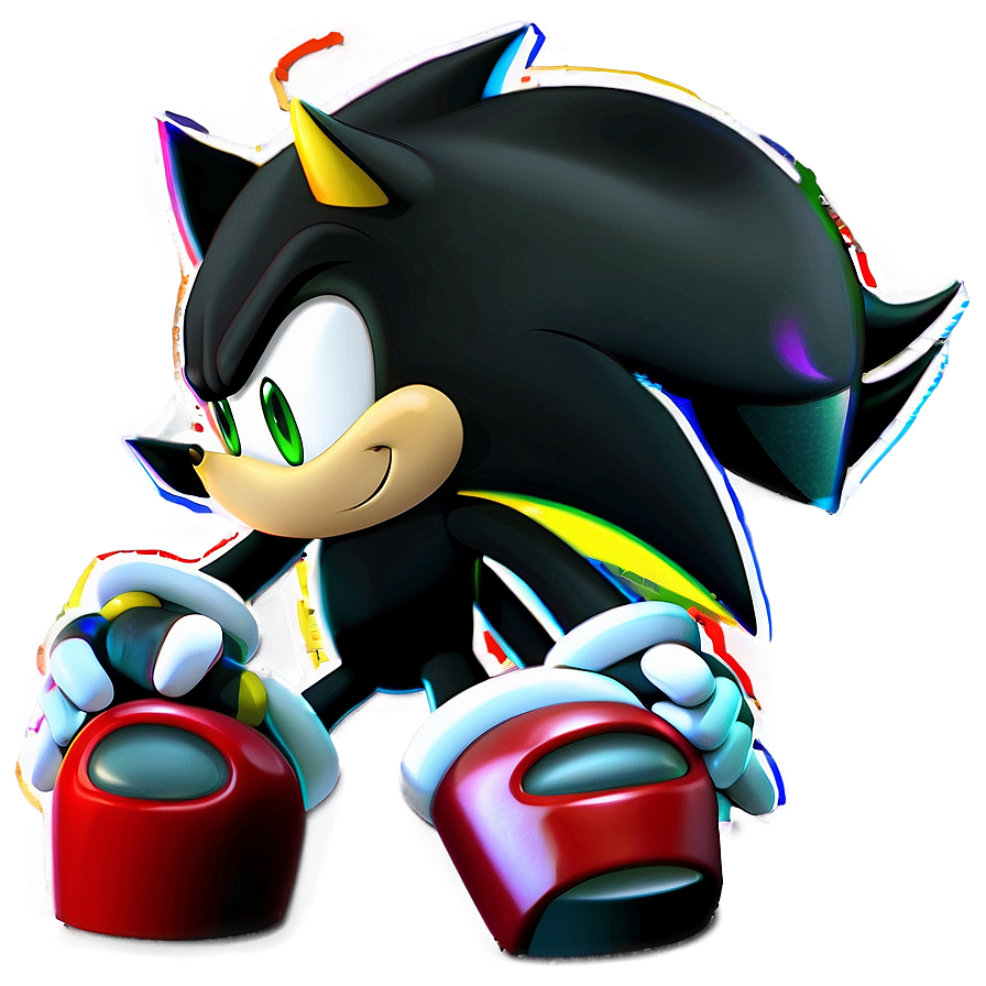 Shadow The Hedgehog Iconic Look Png 80