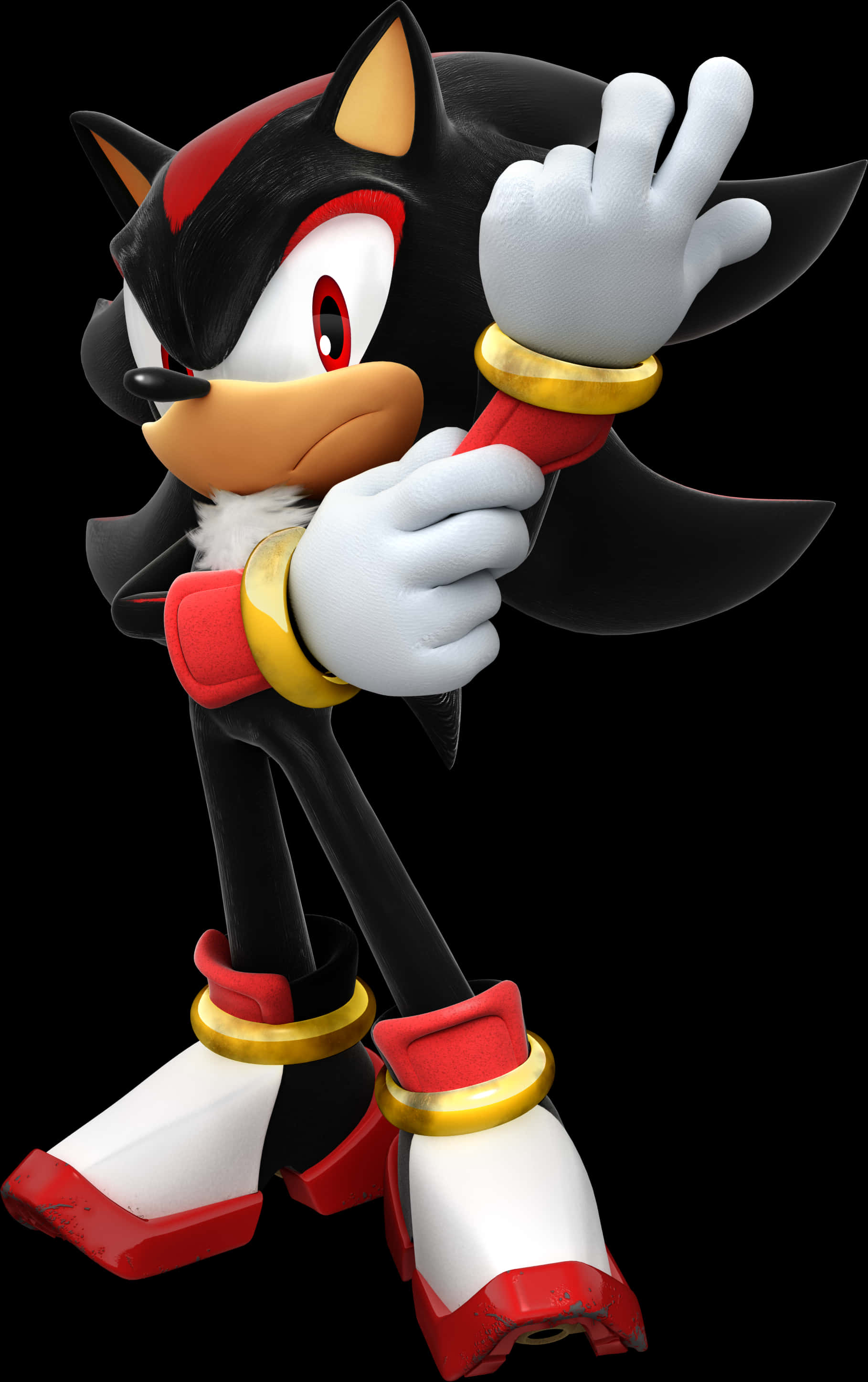 Shadow The Hedgehog Pose