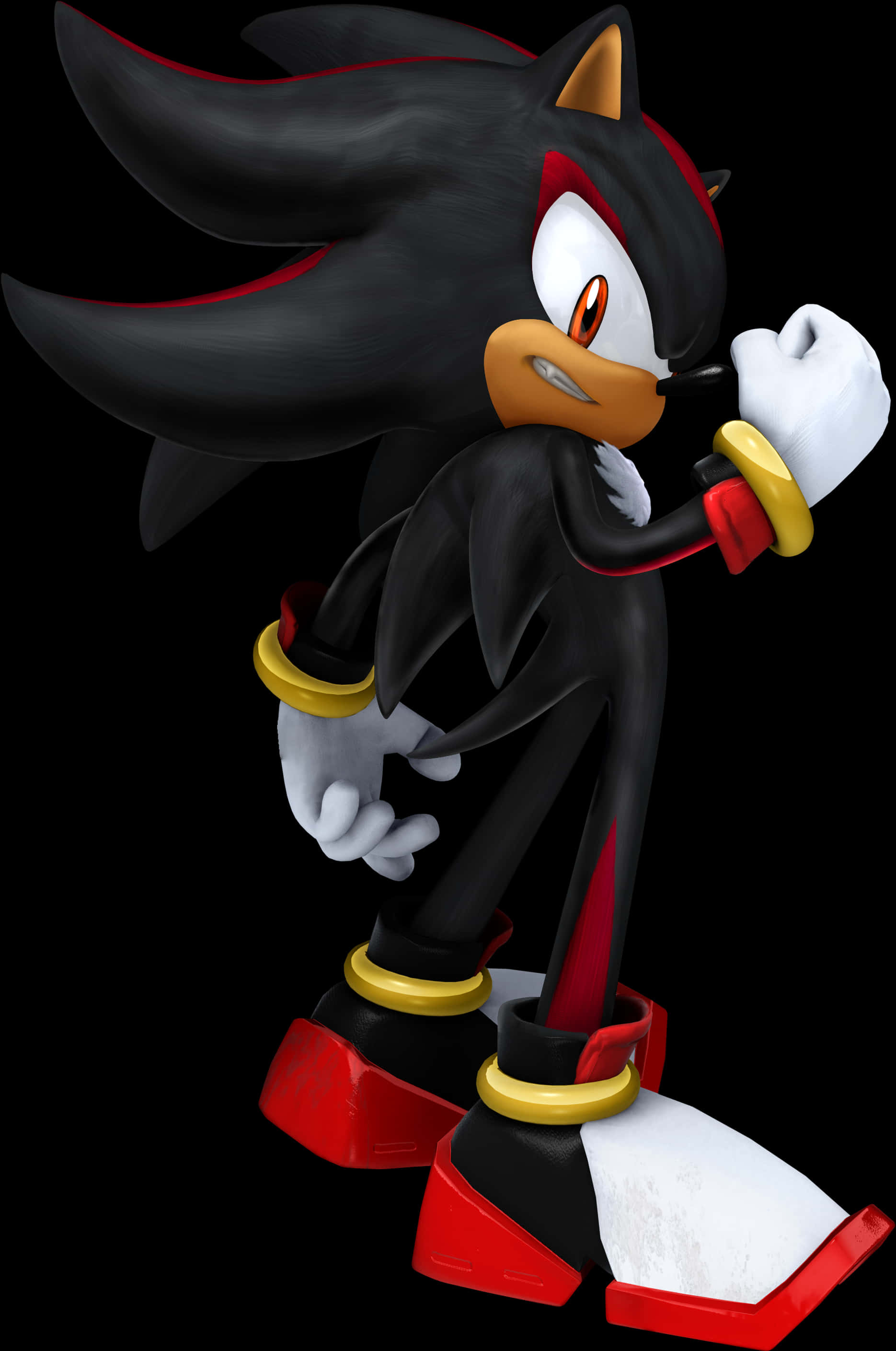 Shadow The Hedgehog Pose