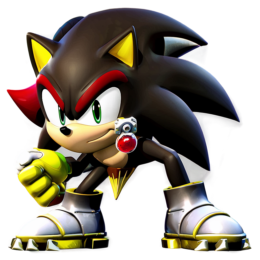 Shadow The Hedgehog Side Profile Png 05232024