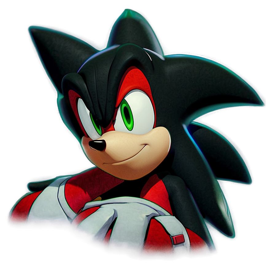 Shadow The Hedgehog Sneering Png 15