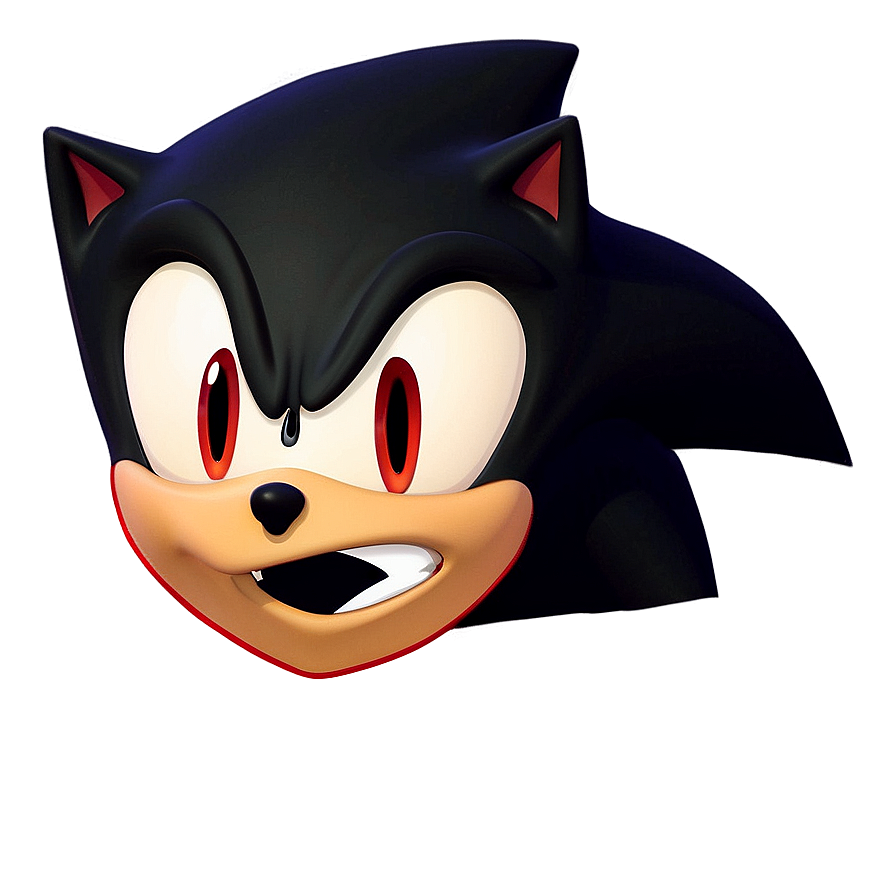 Shadow The Hedgehog Sneering Png Auf40