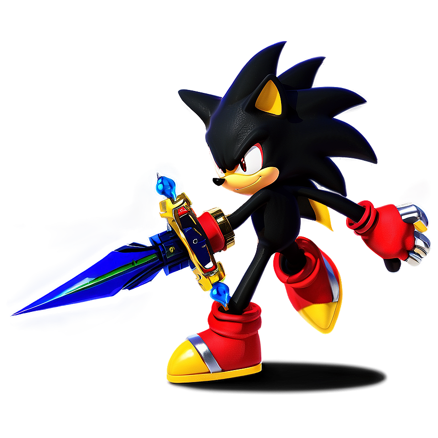 Shadow The Hedgehog With Chaos Spear Png 05232024