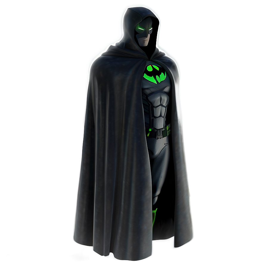 Shadowed Superhero Cape Sketch Png 06202024