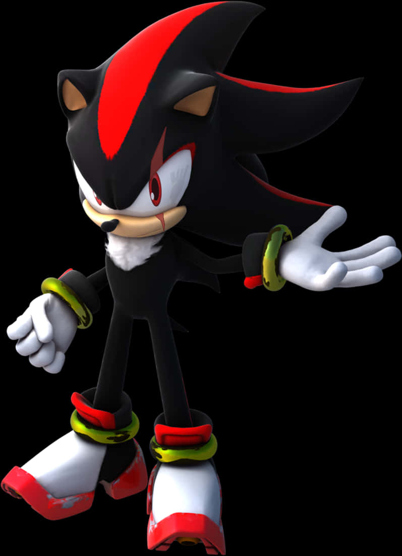 Shadowthe Hedgehog Pose