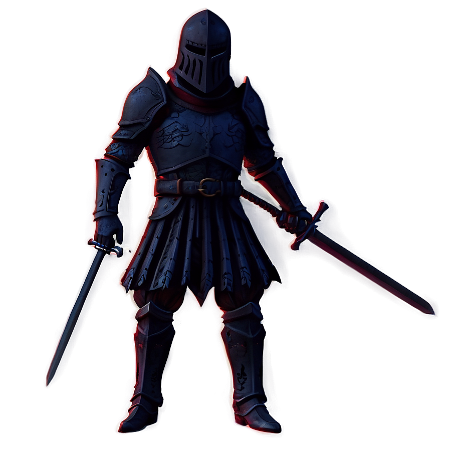 Shadowy Knight Figure Png Mra34