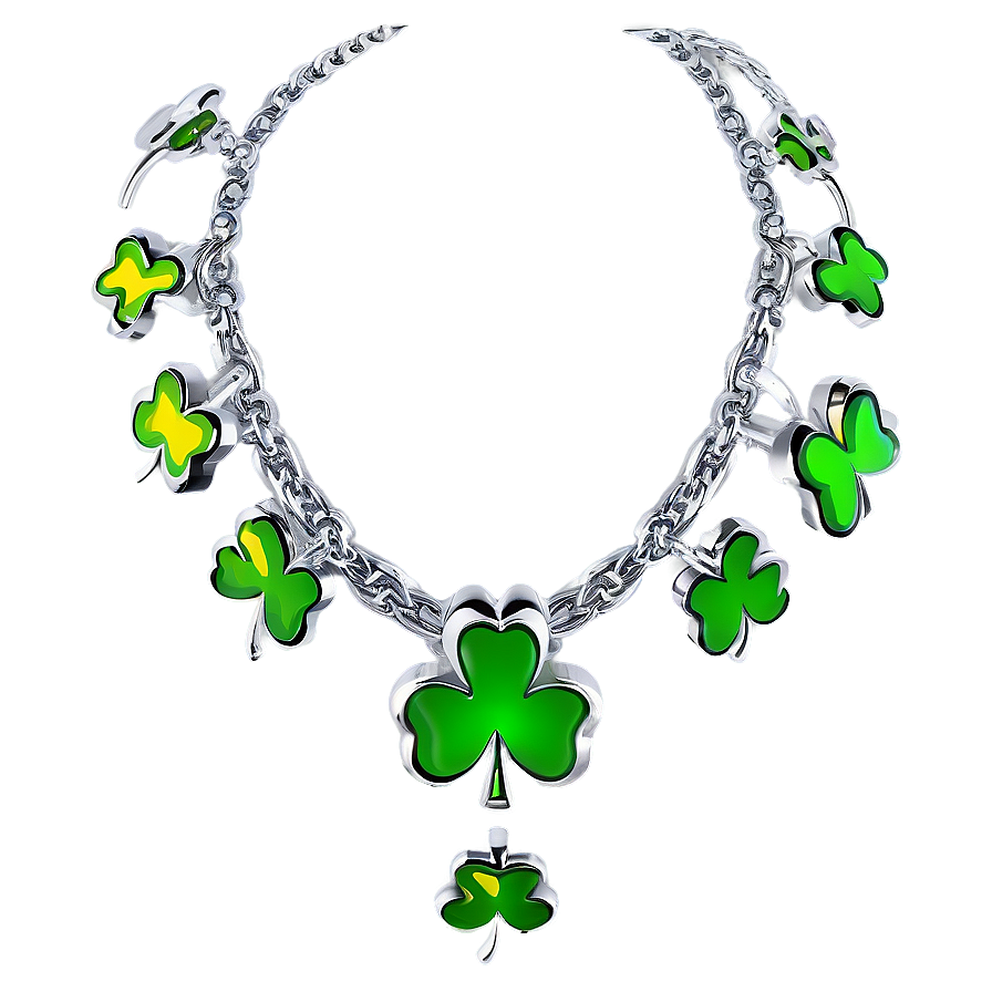 Shamrock Chain Necklace Png Reo