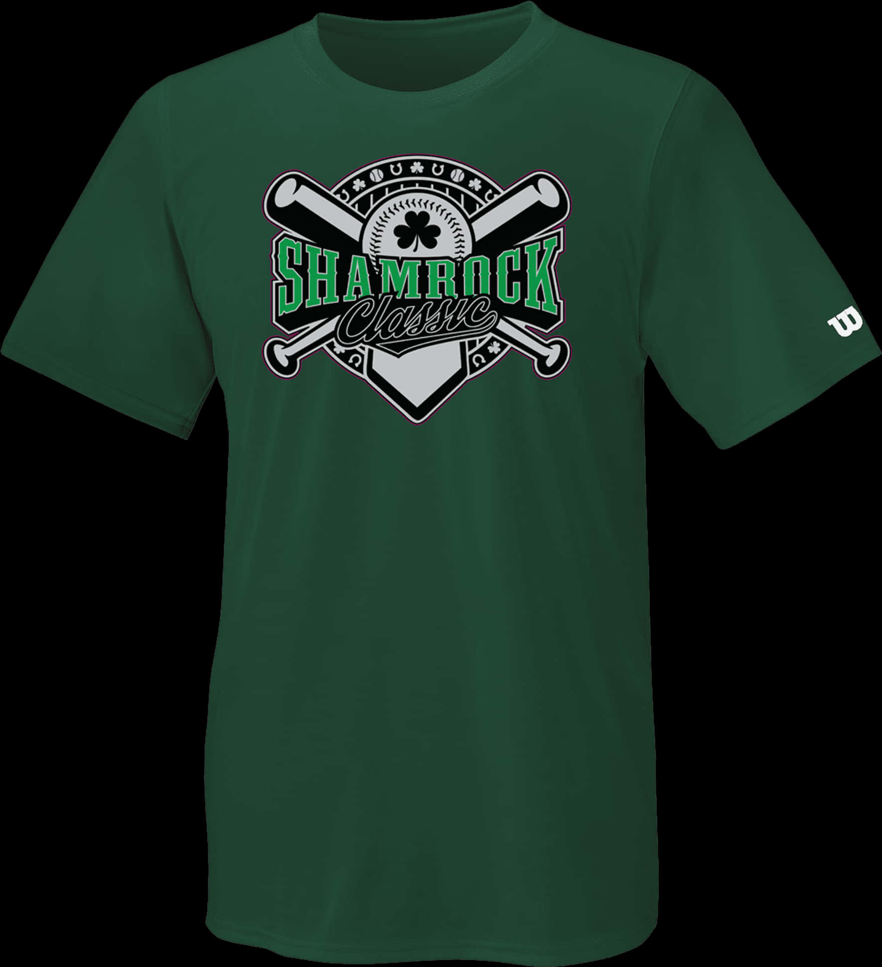 Shamrock Classic Green Tshirt Design