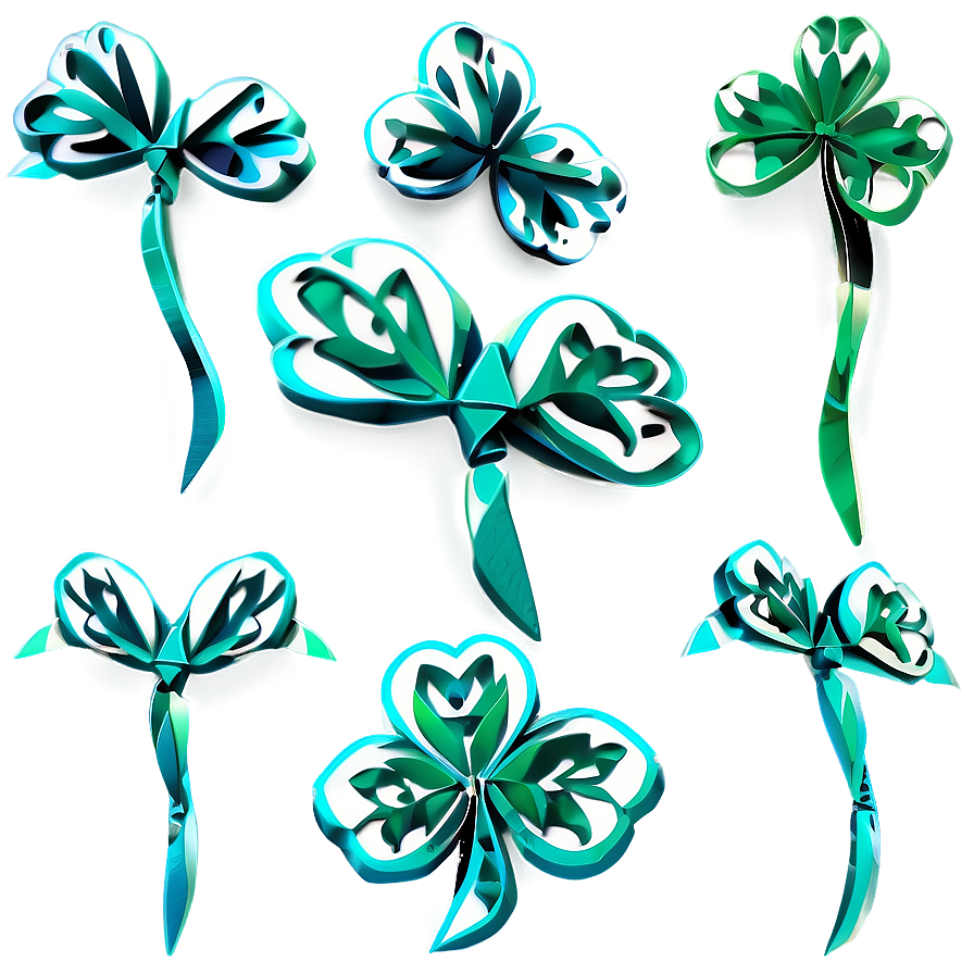 Shamrock Origami Png 05242024