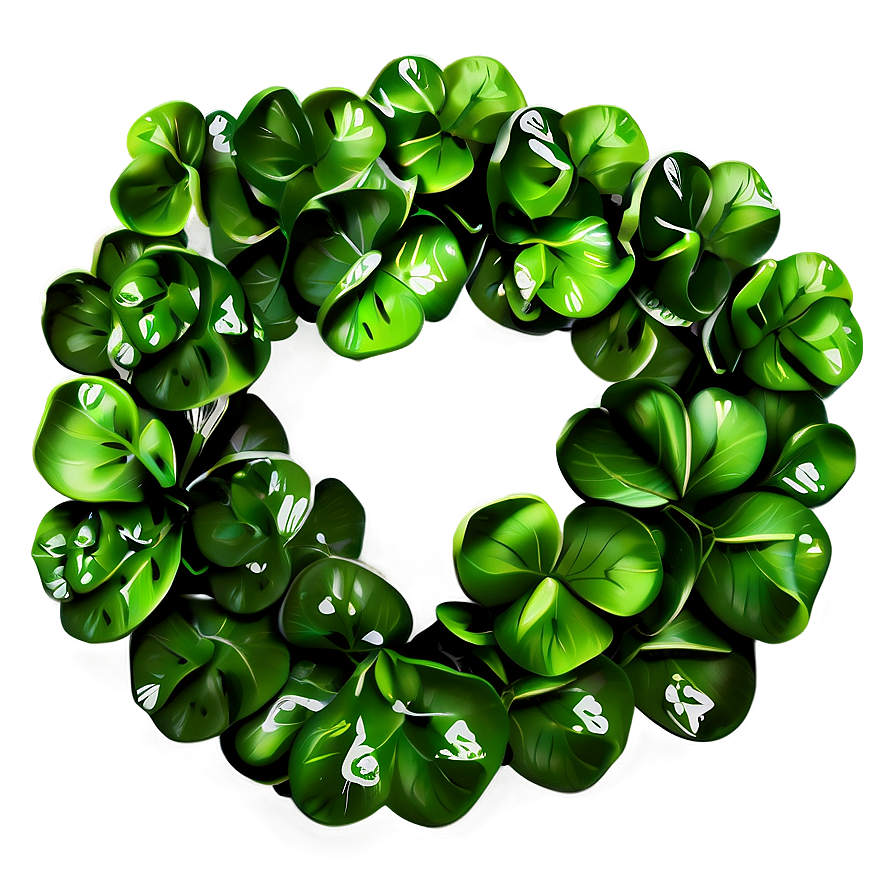 Shamrock Wreath Png Hdy