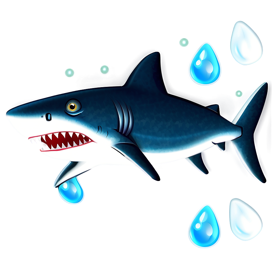 Shark Illustration PNG 05032024 PNG with transparent background
