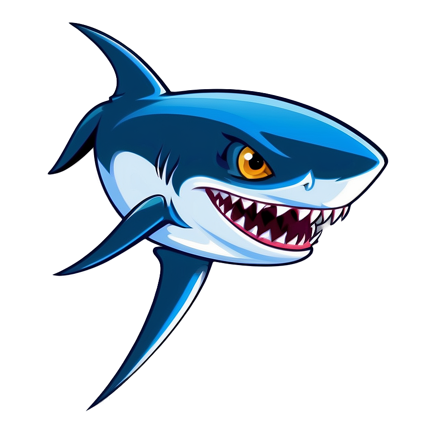 Shark Mascot Logo Png 37