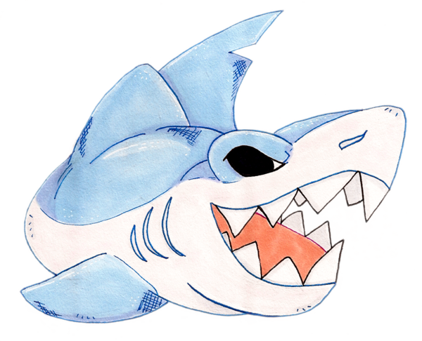 Shark Tooth - Great White Shark PNG with transparent background