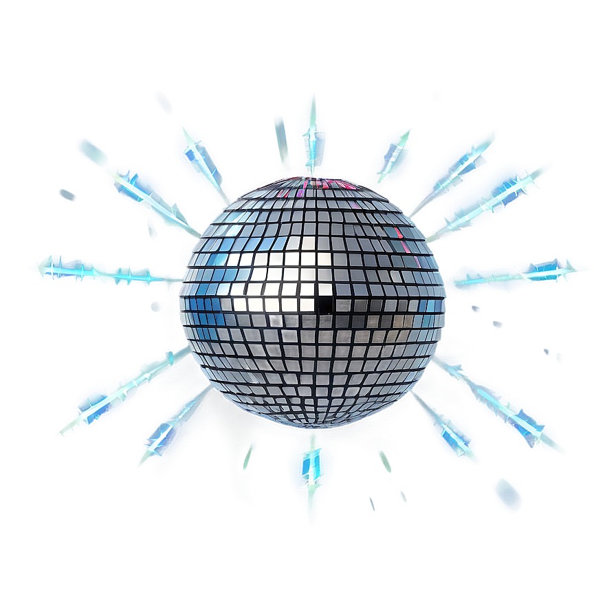 Shattered Disco Ball Illustration