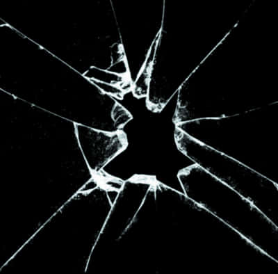 Shattered Glass Close Up