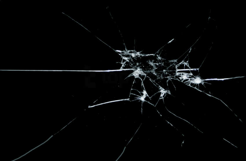 Shattered Glass Dark Background