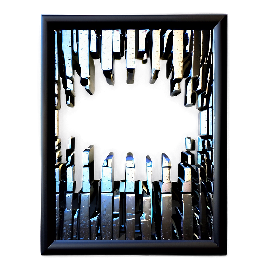 Shattered Mirror Abstract Png Mvu19