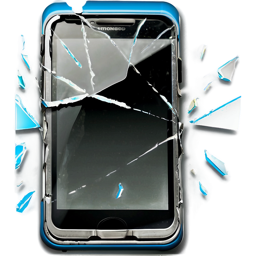 Shattered Smartphone Screen Png Skq84