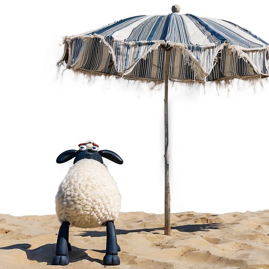 Shaun The Sheep At The Beach Png 78