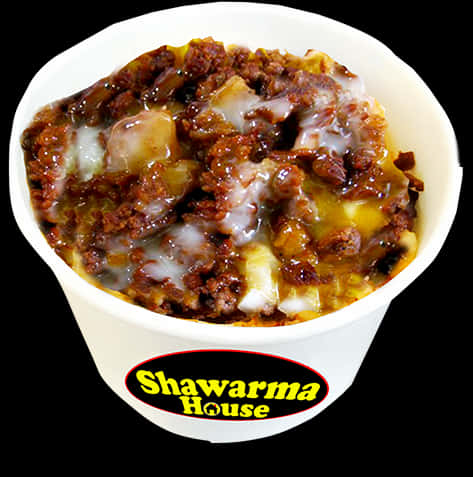 Shawarma House Meatand Cheese Dish