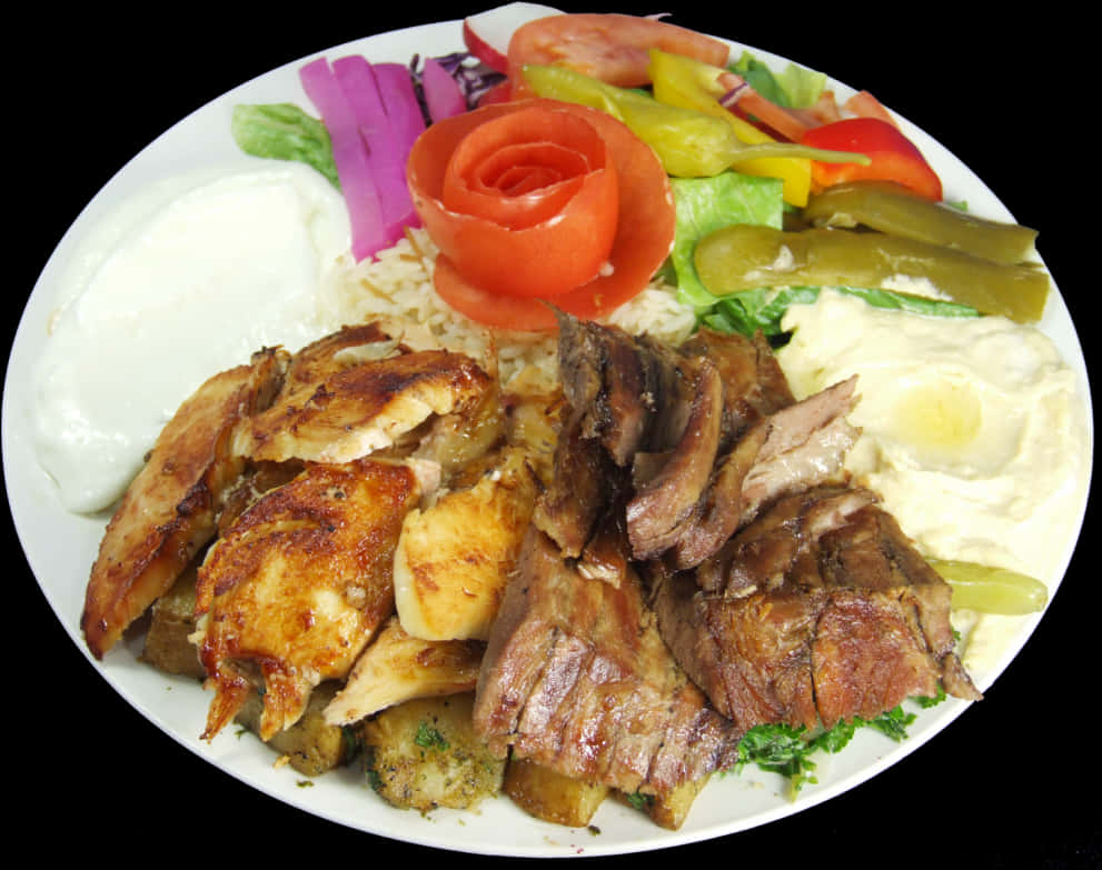 Shawarma Platter Delight