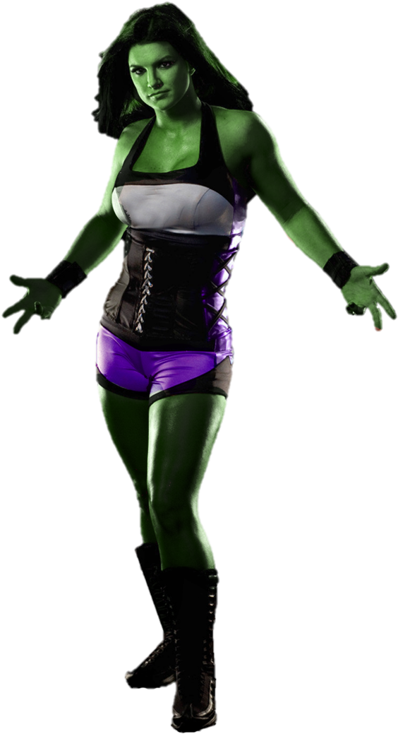 She Hulk_ Costume_ Pose