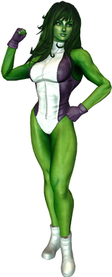 She Hulk_ Standing_ Pose