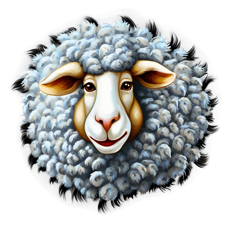 Sheep Illustration Png Xdi69