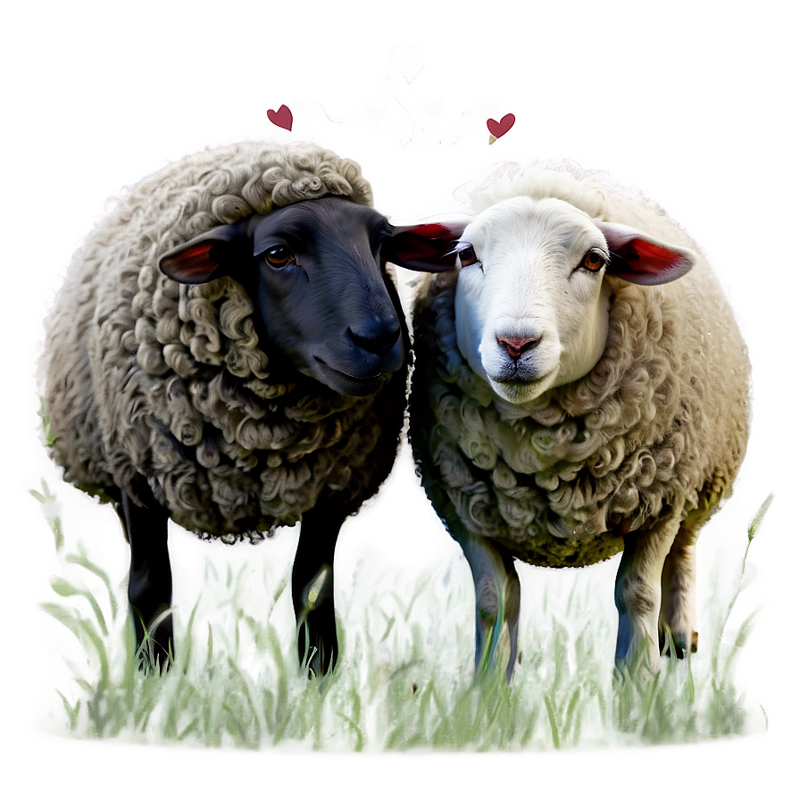 Sheep In Love Png Nnx60