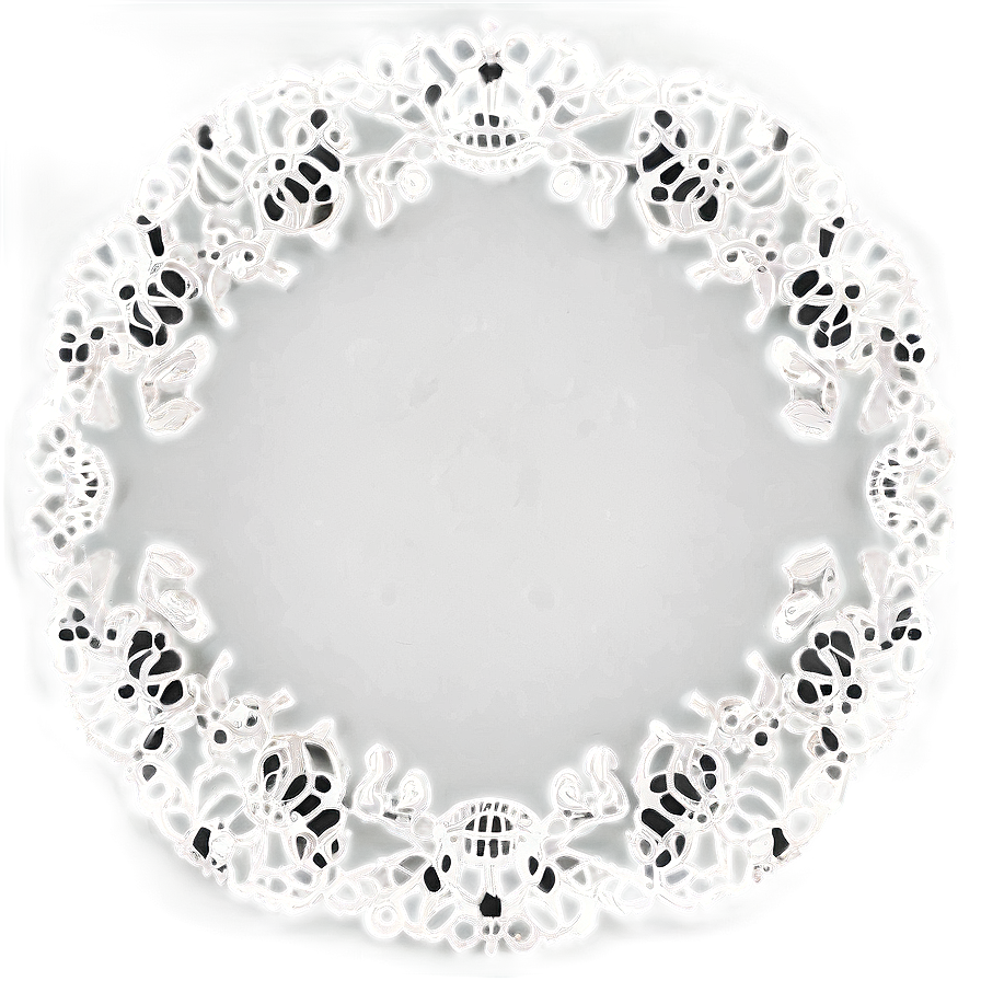 Sheer Doily Overlay Png Wmb