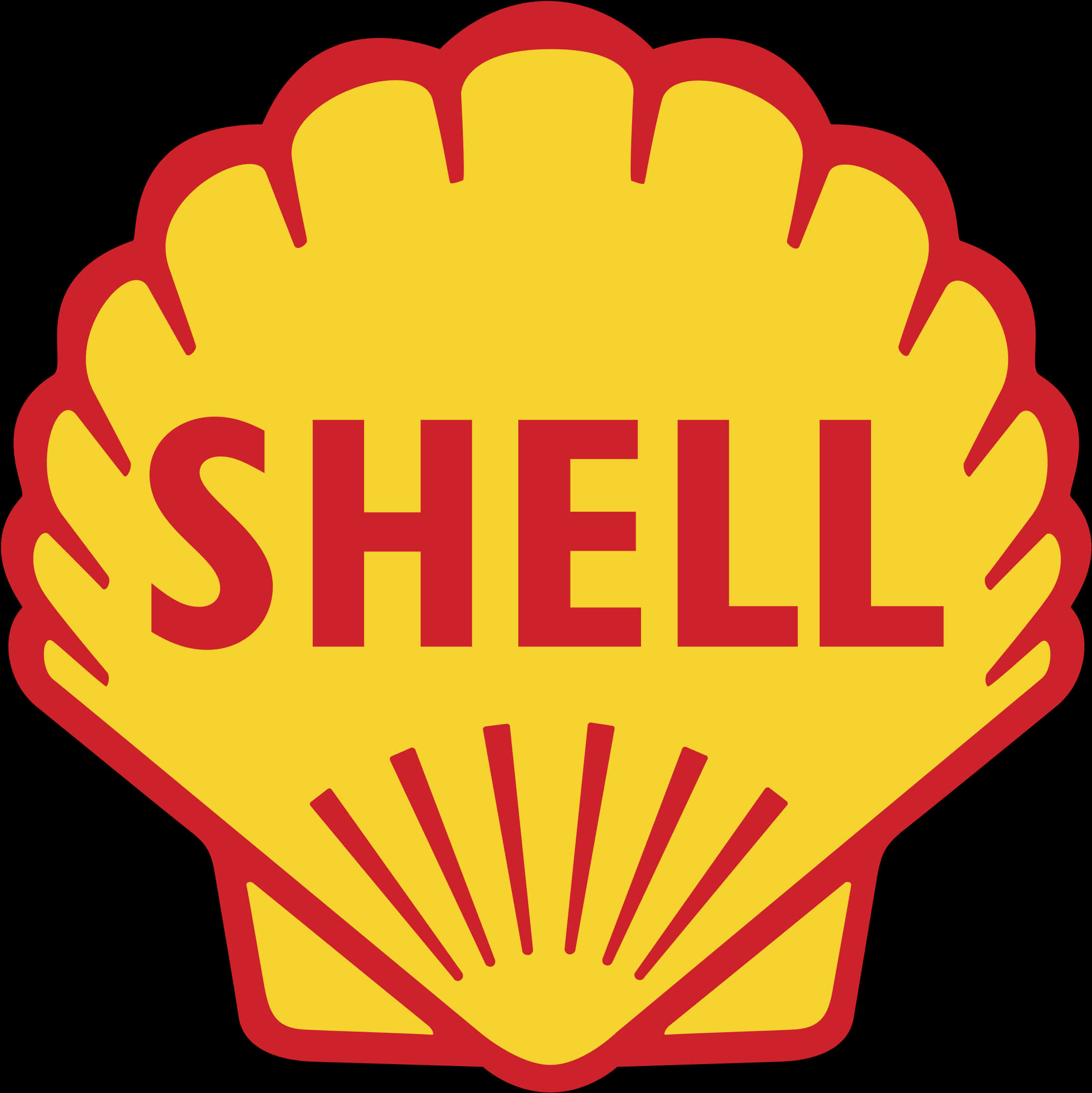 Shell Logo Red Yellow