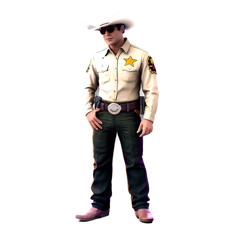 Sheriff Cowboy Png Uqf