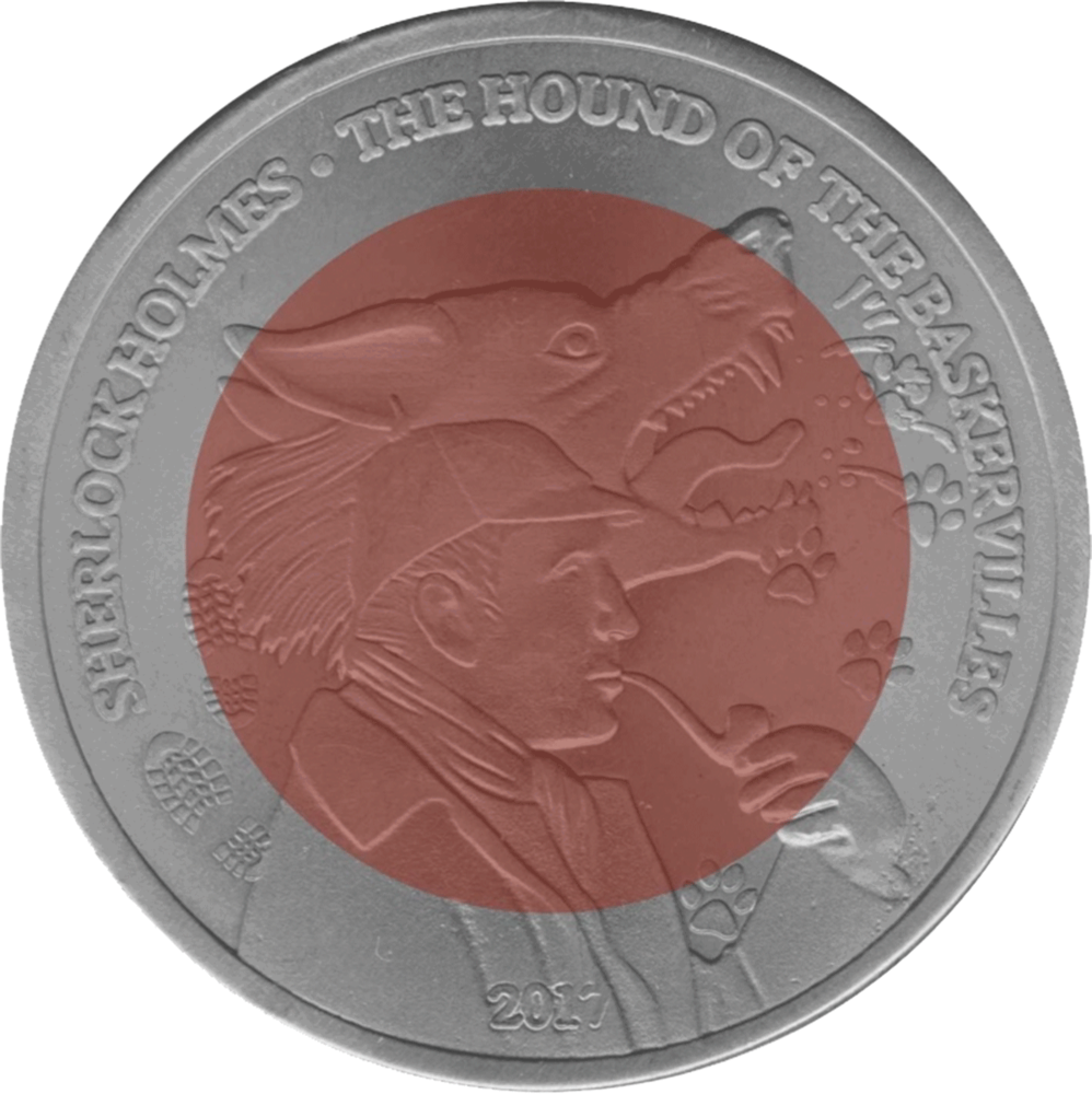Sherlock Holmes Münze Titan, HD Png Download PNG with transparent background