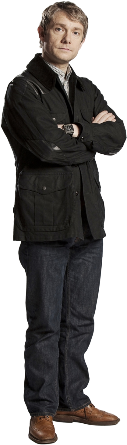 Sherlock Png Image - John Watson Bbc Jacket, Transparent Png PNG with transparent background