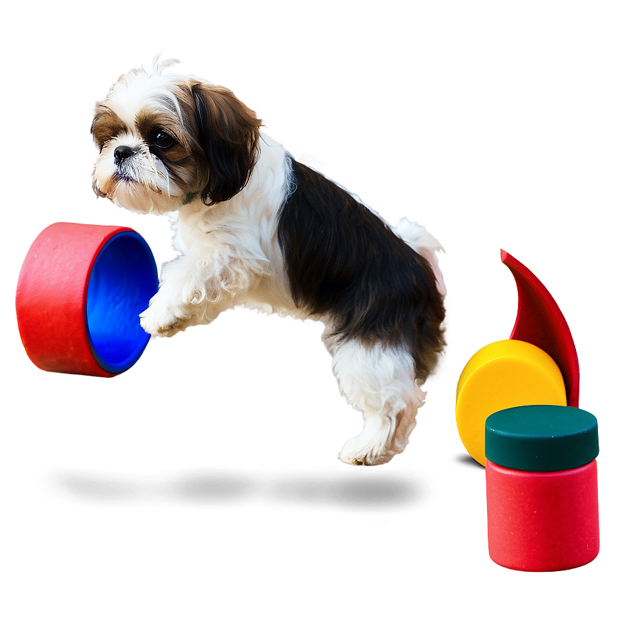 Shih Tzu Agility Training Png Gcl