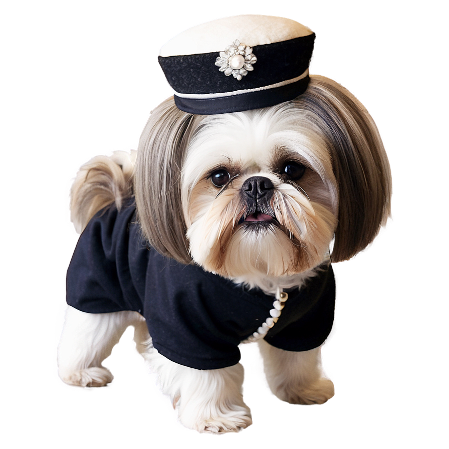 Shih Tzu Fancy Dress Png 06242024