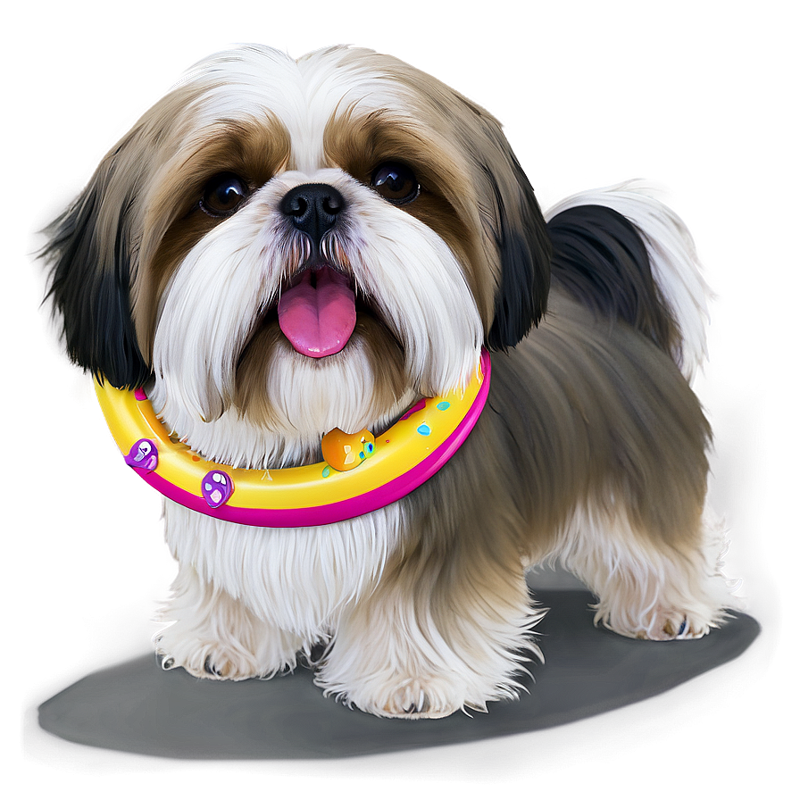 Shih Tzu Summer Fun Png Mxg