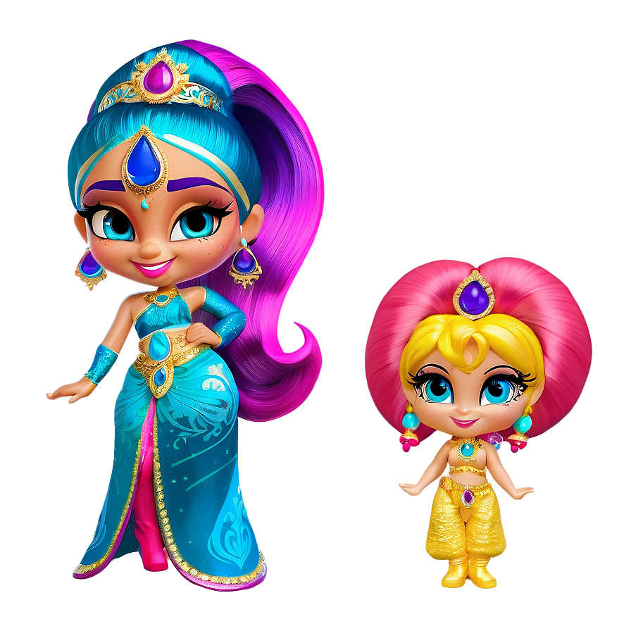 Shimmer And Shine Rainbow Zahramay Png 06262024