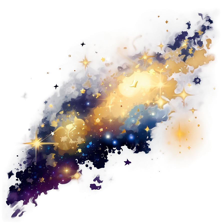 Shimmer Night Sky PNG phy PNG with transparent background