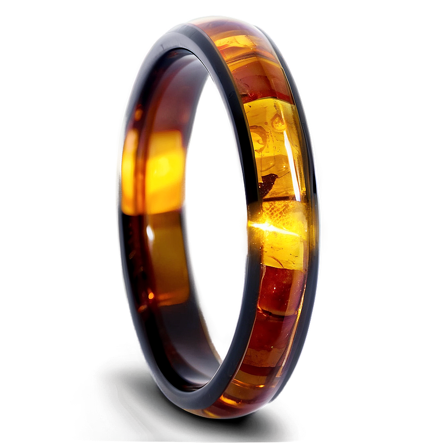 Shimmering Amber Ring Png Nga78