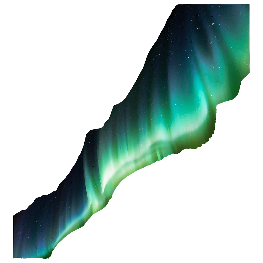 Shimmering Aurora Borealis Night PNG iil85 PNG with transparent background