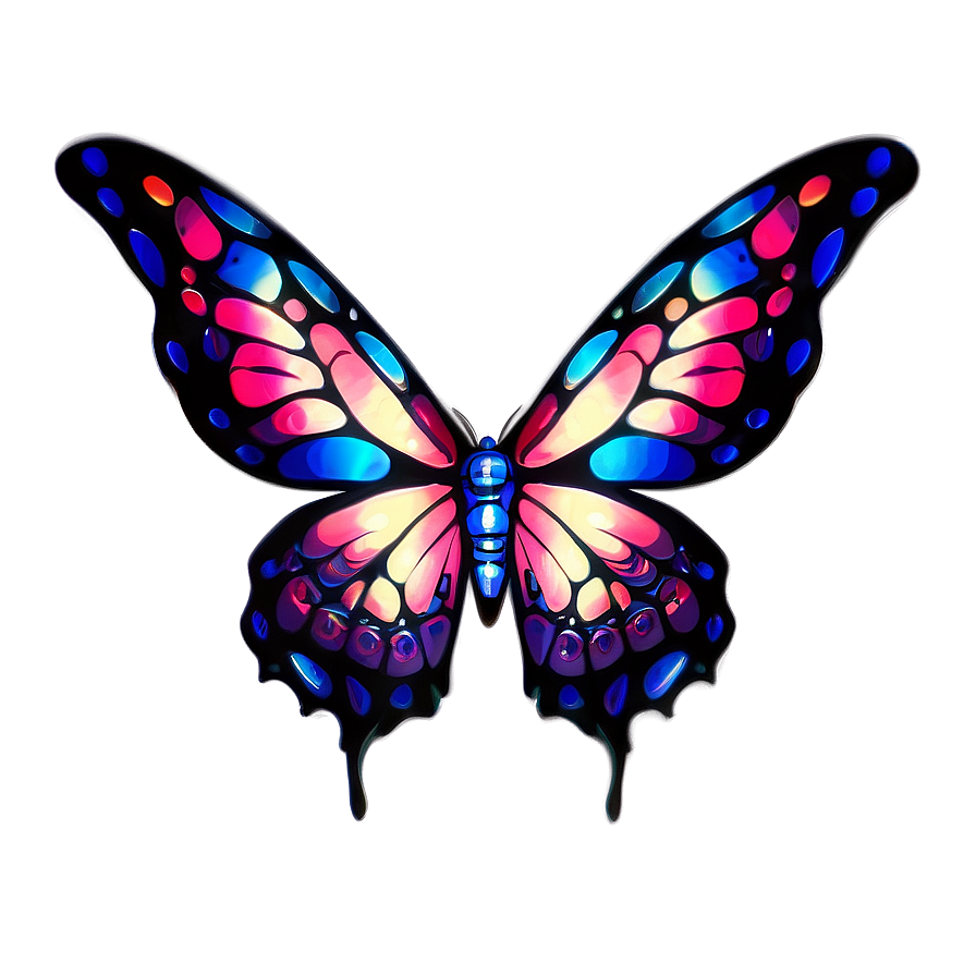 Shimmering Butterfly Sparkle Png 04292024