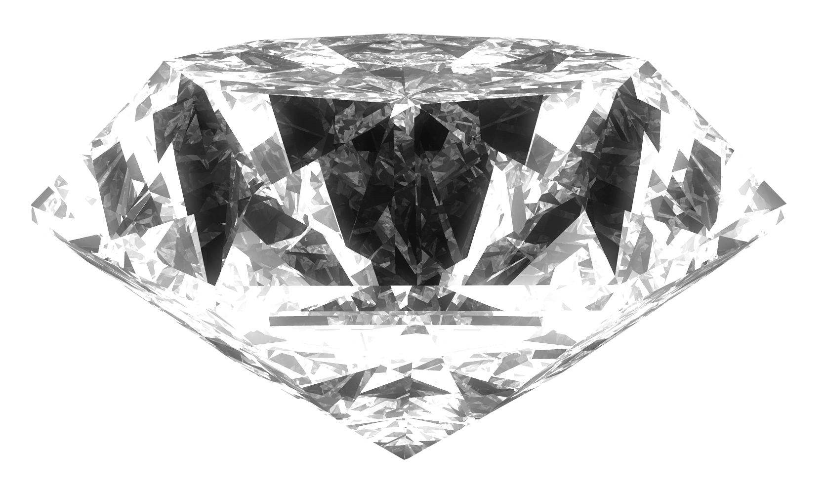 Shimmering Diamond Graphic PNG with transparent background
