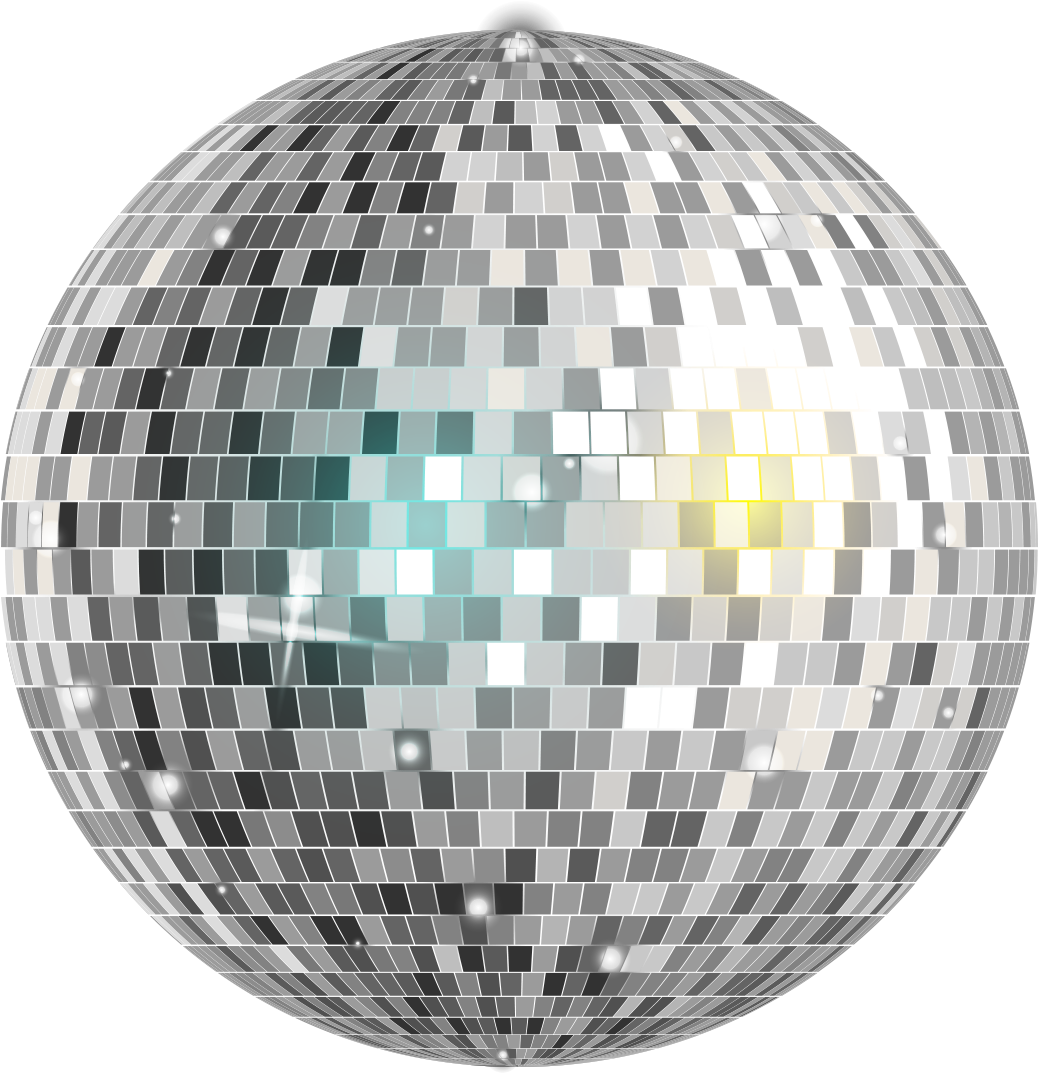 Shimmering Disco Ball