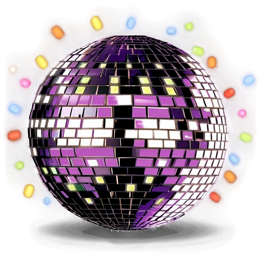 Shimmering Disco Ball Illustration