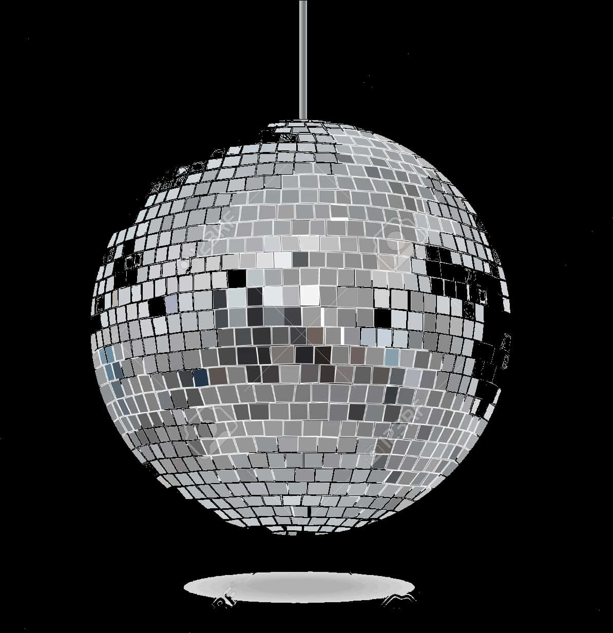 Shimmering Disco Ball Nightlife